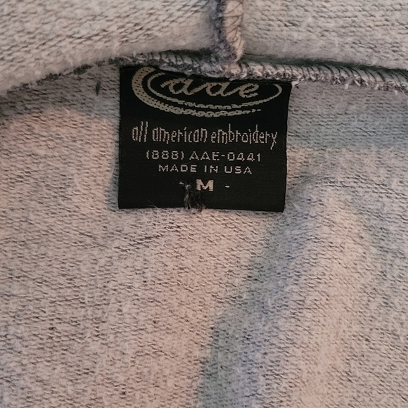 aae/All American Embroidery  Women's M    Kansas Jayhawks Hoodie - Picture 6 of 6